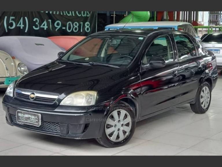 CHEVROLET - CORSA - 2008/2008 - Preta - R$ 21.900,00