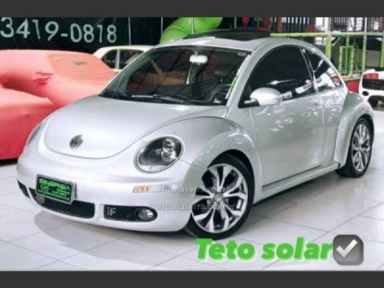 VOLKSWAGEN - NEW BEETLE - 2007/2007 - Prata - R$ 46.900,00