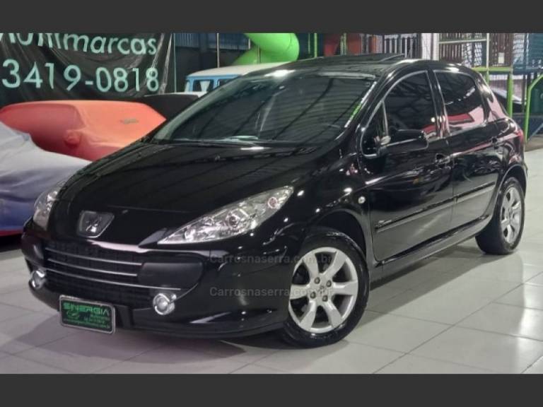 PEUGEOT - 307 - 2009/2009 - Preta - R$ 28.900,00